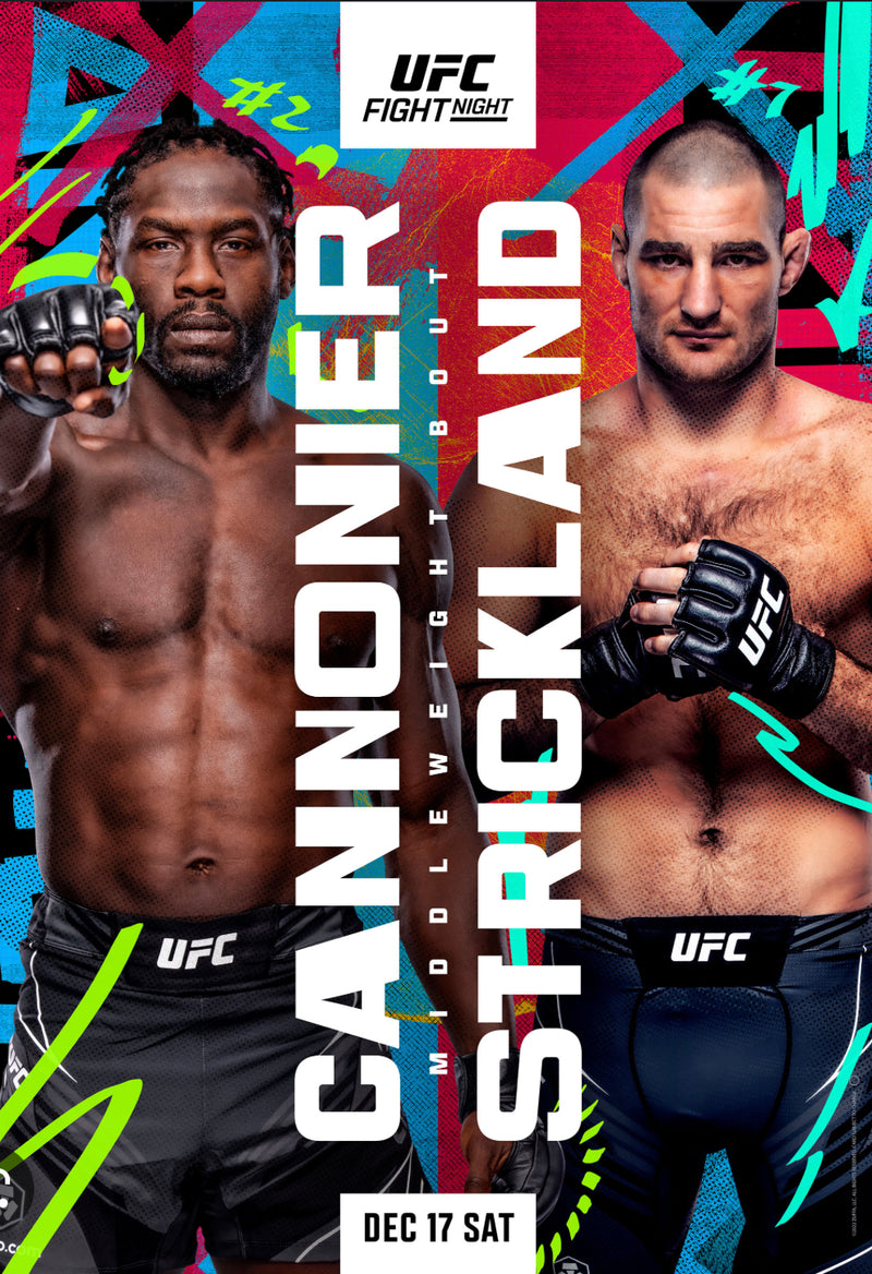 CANNONIER VS STRICKLAND UFC FIGHT NIGHT