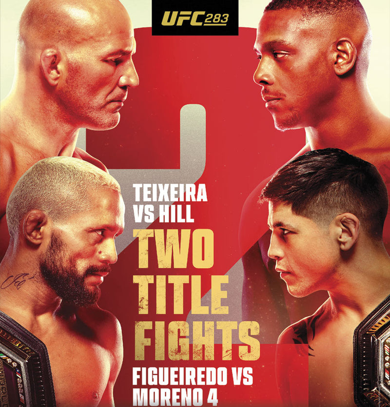 UFC 283 TEIXERIA VS HILL