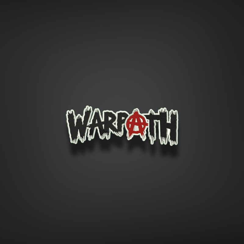 anarchy series logo patch warpath clothing